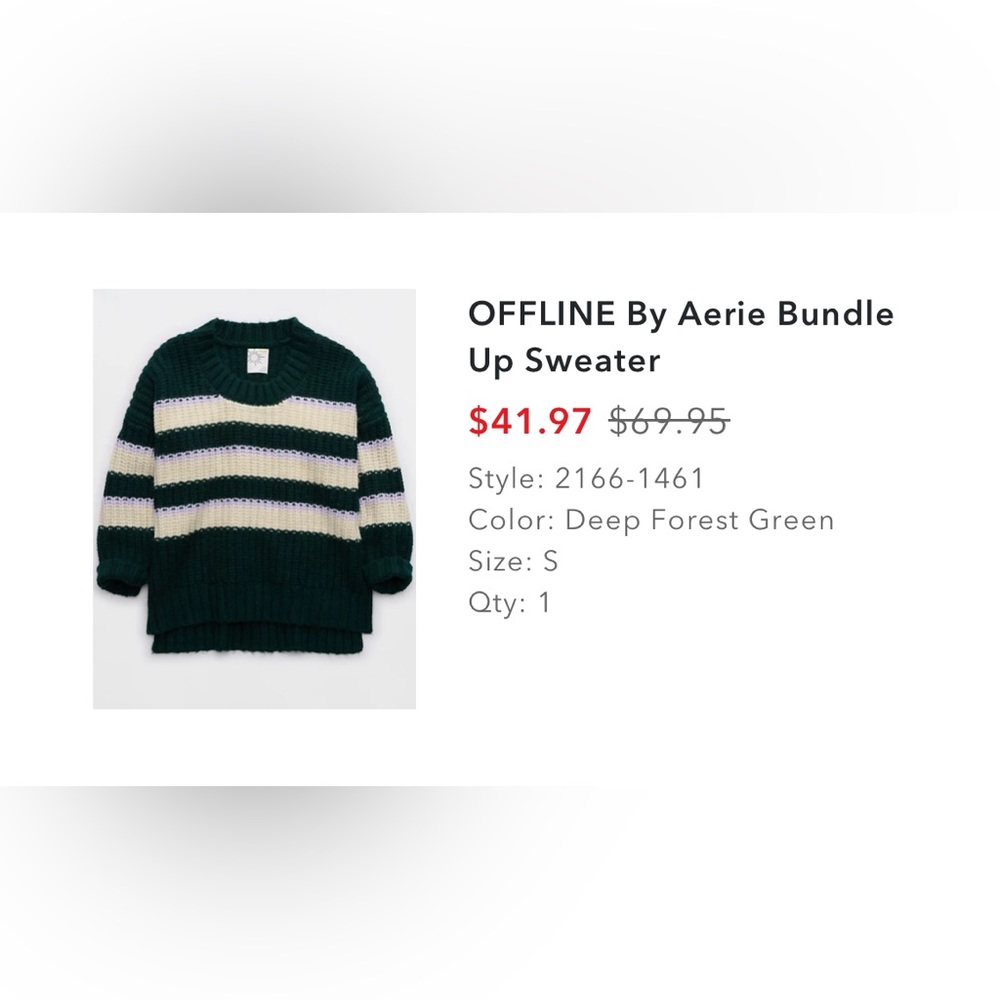 Aerie sweater